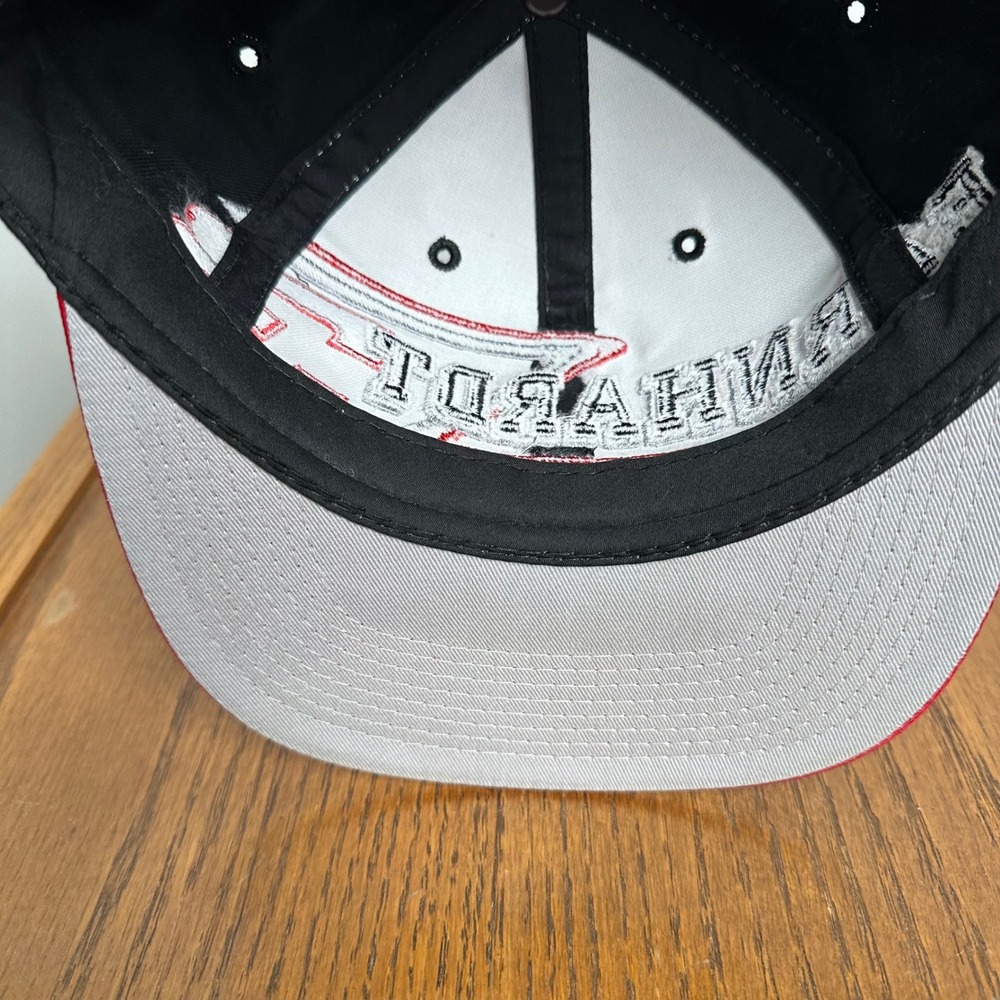 Vintage Dale Earnhardt NASCAR Hat Competitors View Black Red OSFM 3 Racing - Picture 8 of 9